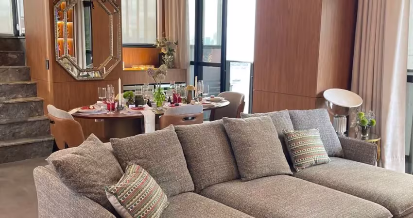 Cobertura duplex com vista beira-rio  fazenda, itajaí – serenity tower