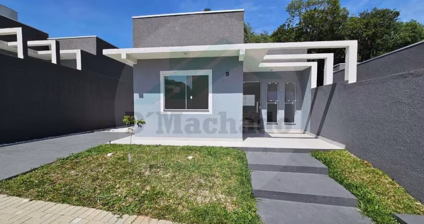 Casa para Venda em Fazenda Rio Grande, Eucaliptos, 2 dormitórios, 1 banheiro, 1 vaga