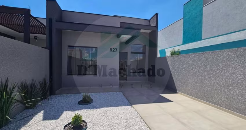 Casa para Venda em Fazenda Rio Grande, Nações, 3 dormitórios, 1 banheiro, 2 vagas