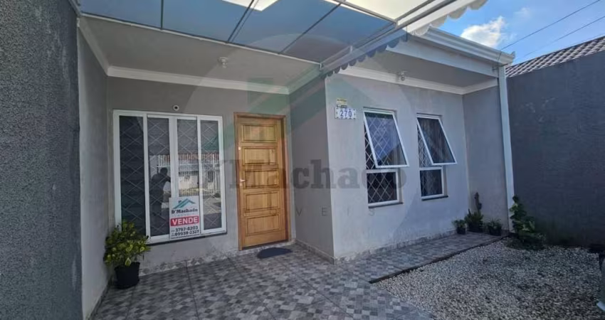 Casa para Locação em Fazenda Rio Grande, Eucaliptos, 3 dormitórios, 1 banheiro, 2 vagas