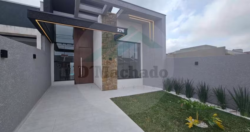 Casa para Venda em Fazenda Rio Grande, Eucaliptos, 3 dormitórios, 1 suíte, 1 banheiro, 2 vagas
