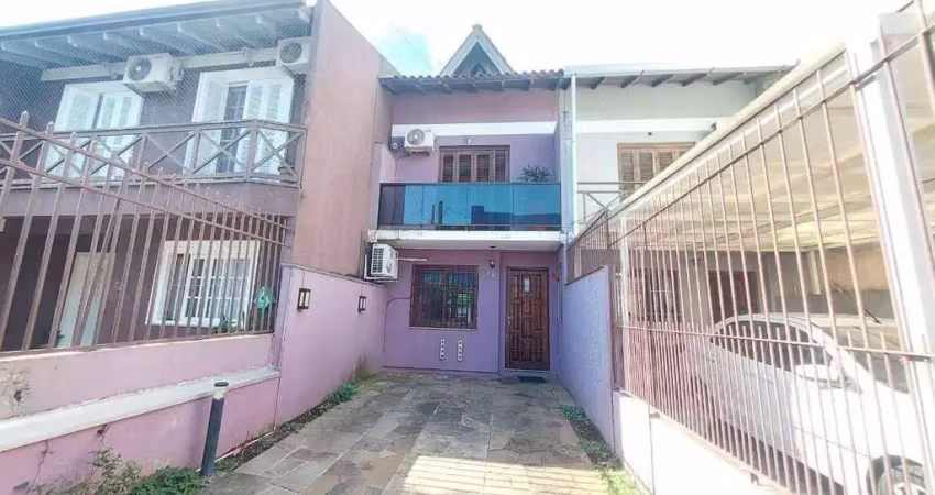 Sobrado com 2 dormitórios para alugar, 96 m² por r$ 2.843,41/mês - aberta dos morros - porto alegre/rs