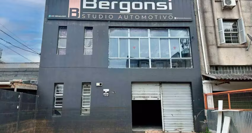 Pavilhão para alugar, 250 m² por r$ 5.900/mês - navegantes - porto alegre/rs