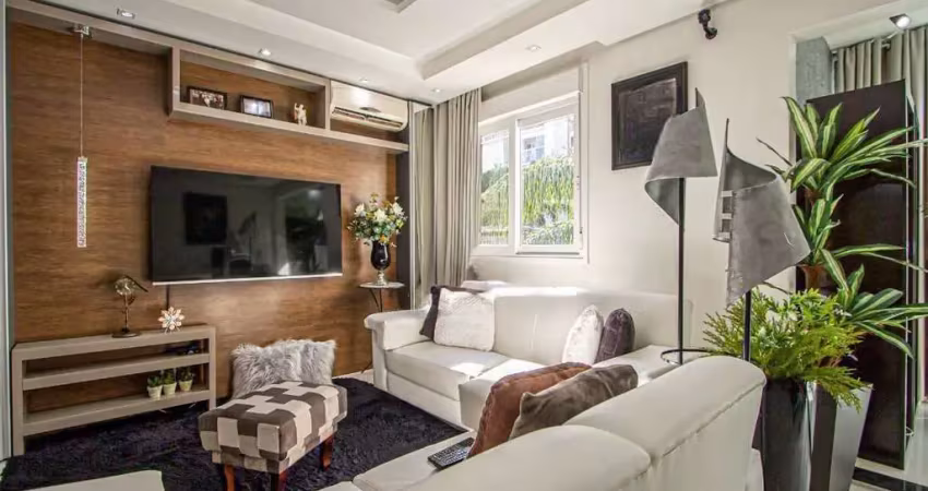 Apartamento com 2 dormitórios para alugar, 79 m² por r$ 4.520/mês - jardim itu sabará - porto alegre/rs