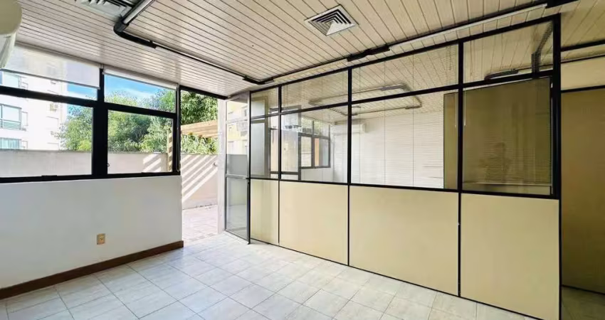 Sala para alugar, 103 m² por r$ 2.632,00/mês - menino deus - porto alegre/rs