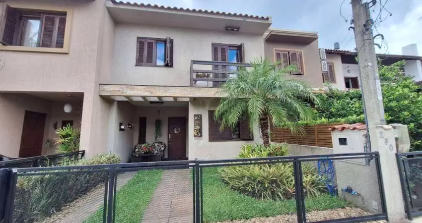 Sobrado com 3 dormitórios para alugar, 200 m² por r$ 4.924,00/mês - aberta dos morros - porto alegre/rs