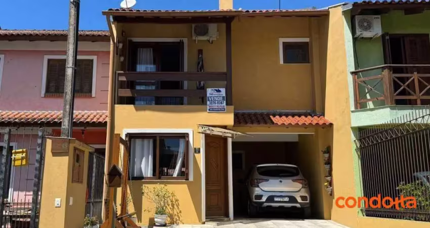Sobrado com 3 dormitórios para alugar, 200 m² por r$ 3.245,83/mês - aberta dos morros - porto alegre/rs