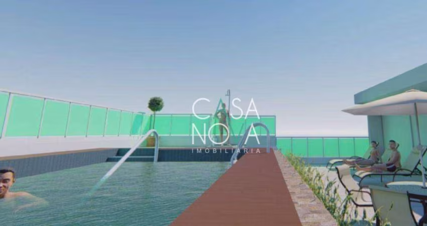Apartamento com 1 dormitório à venda, 43 m² por R$ 405.000,00 - Macuco - Santos/SP