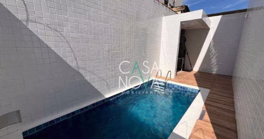 Casa com 3 dormitórios à venda, 115 m² por R$ 1.290.000,00 - Embaré - Santos/SP
