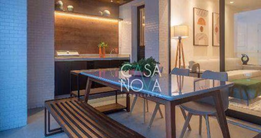 Apartamento com 2 dormitórios à venda, 83 m² por R$ 1.202.500,00 - Boqueirão - Santos/SP