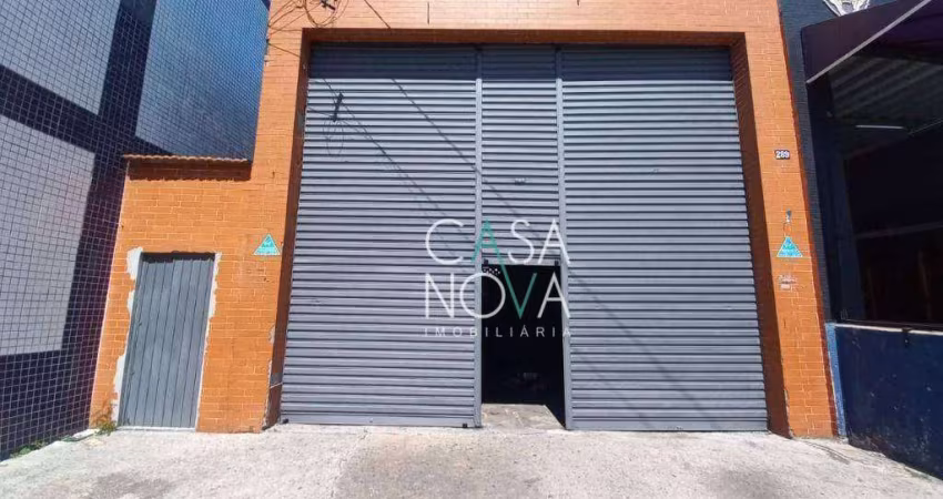Galpão, 255 m² - venda por R$ 2.000.000,00 ou aluguel por R$ 10.000,00/mês - Estuário - Santos/SP