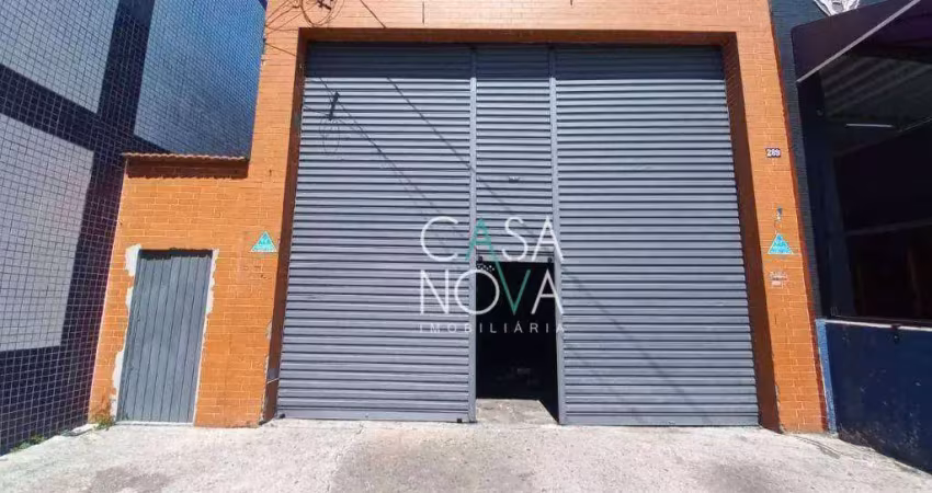 Galpão, 255 m² - venda por r$ 2.000.000,00 ou aluguel por r$ 10.000,00/mês - estuário - santos/sp