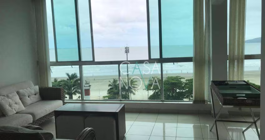 Apartamento com 4 dormitórios para alugar, 200 m² por R$ 9.800,00/mês - Embaré - Santos/SP