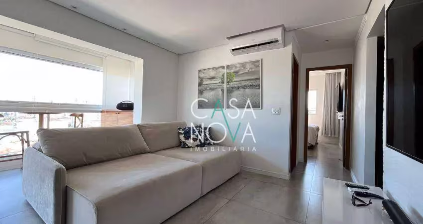 Apartamento com 1 dormitório à venda, 58 m² por R$ 650.000,00 - Boqueirão - Santos/SP