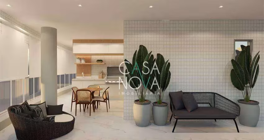 Apartamento com 2 dormitórios à venda, 87 m² por R$ 1.260.000,00 - Boqueirão - Santos/SP