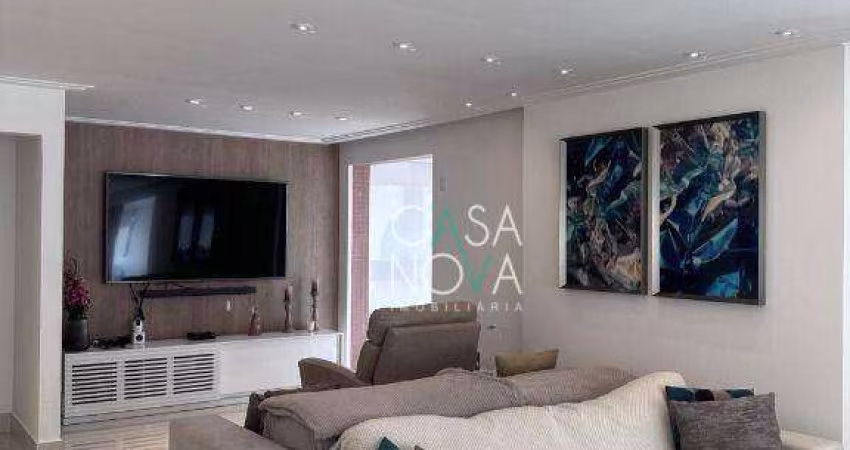 Apartamento com 3 dormitórios à venda, 221 m² por R$ 3.500.000,00 - Gonzaga - Santos/SP
