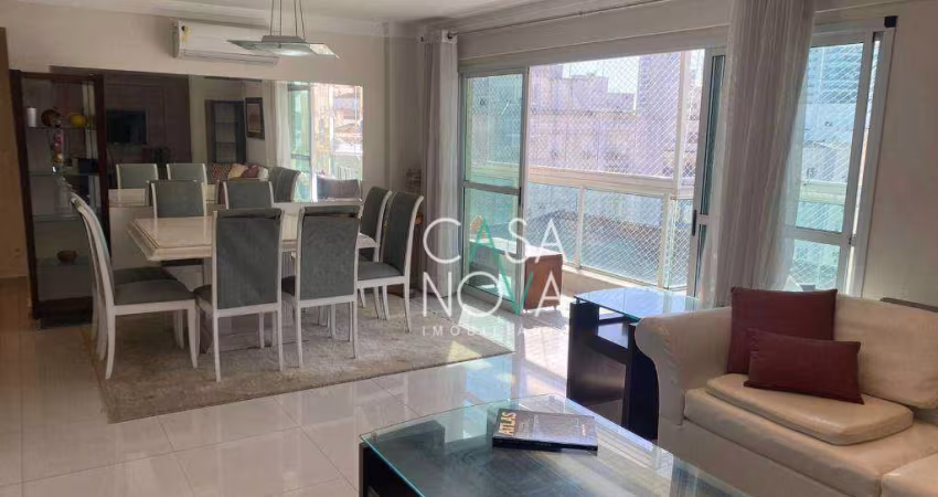 Apartamento com 3 dormitórios para alugar, 125 m² por R$ 8.000,00/mês - Gonzaga - Santos/SP