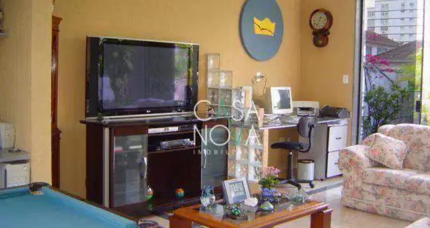 Casa com 3 dormitórios para alugar, 320 m² por R$ 7.800,00/mês - Gonzaga - Santos/SP