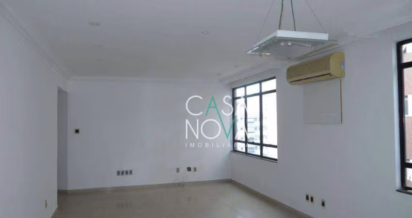 Apartamento para locação, 147 metros quadrados, 3 dormitórios sendo 1 suíte - Pompéia - Santos - SP.