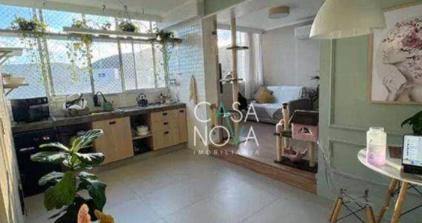 Apartamento com 1 dormitório à venda, 41 m² por R$ 395.000,00 - José Menino - Santos/SP