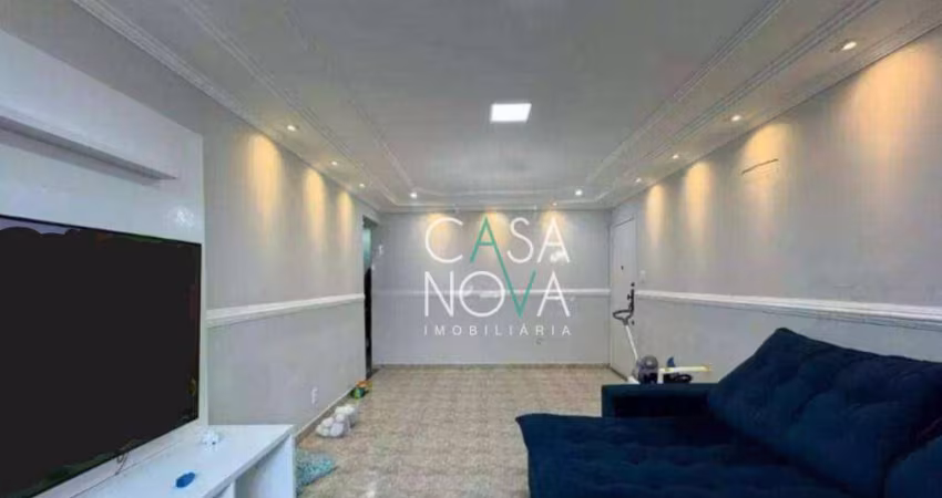 Apartamento com 3 dormitórios à venda, 112 m² por R$ 495.000,00 - Embaré - Santos/SP