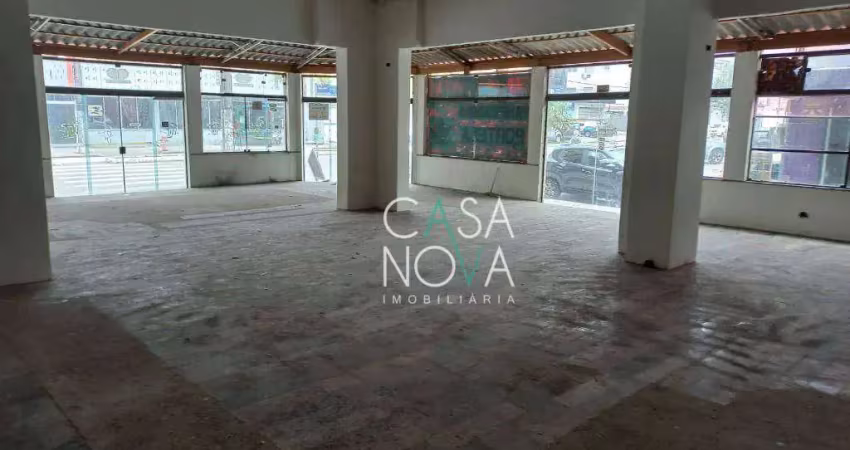 Loja para alugar, 300 m² por r$ 14.216,08/mês - aparecida - santos/sp