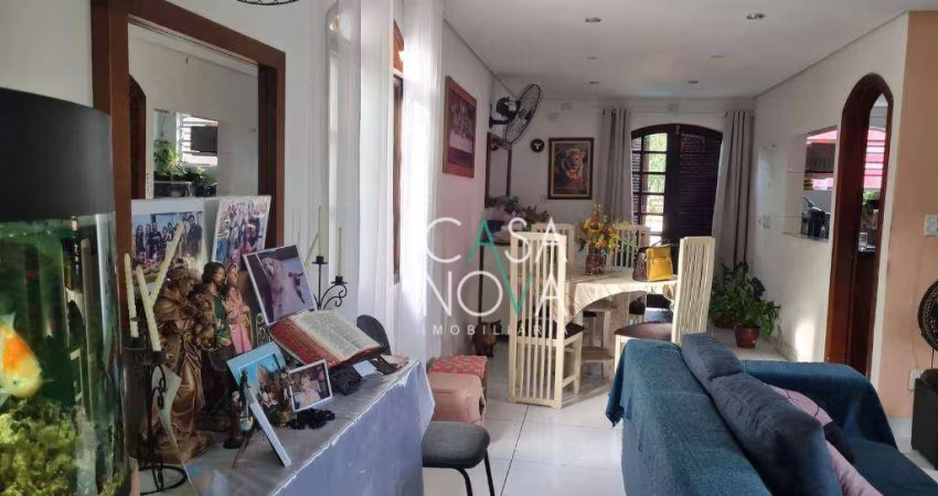 Sobrado com 2 dormitórios à venda, 182 m² por R$ 870.000,00 - Estuário - Santos/SP