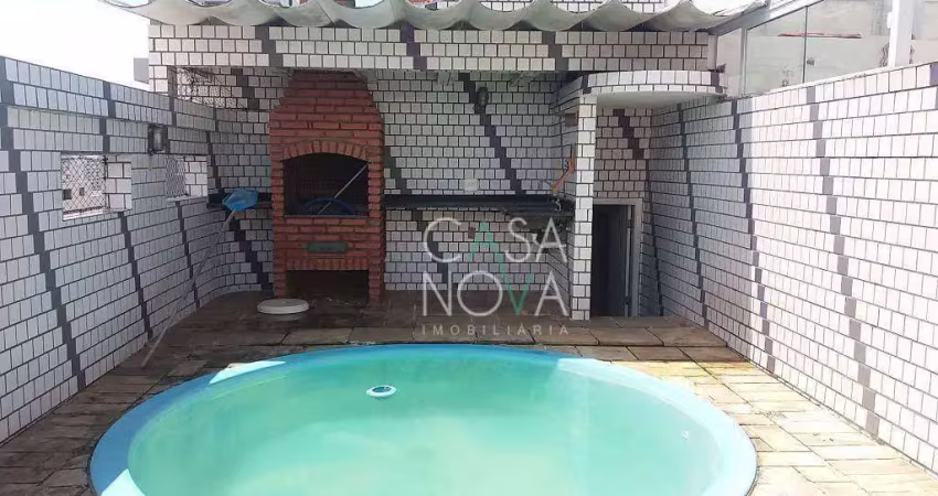 Cobertura com 2 dormitórios, 192 m² - venda por R$ 1.200.000,00 ou aluguel por R$ 6.000,00/mês - Gonzaga - Santos/SP