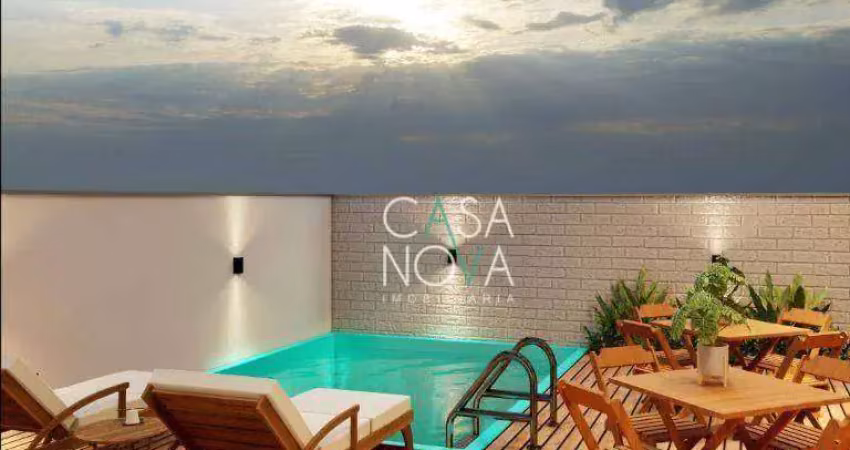 Apartamento com 2 dormitórios à venda, 53 m² por r$ 359.900,00 - macuco - santos/sp