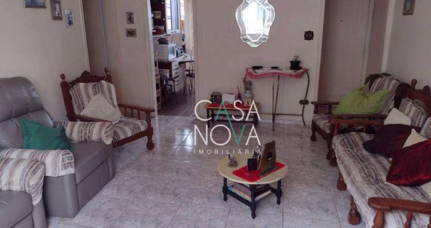 Apartamento com 2 dormitórios à venda, 124 m² por R$ 636.000,00 - Gonzaga - Santos/SP