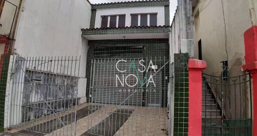 Galpão comercial para locação na vila matias - santos - sp