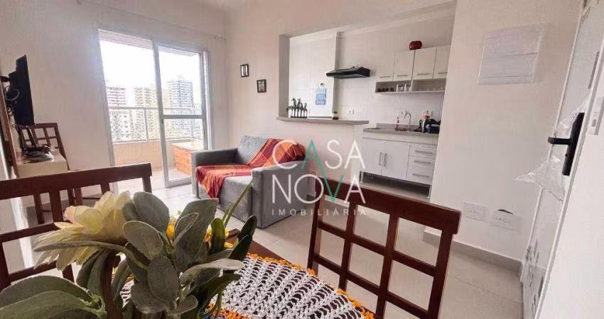 Apartamento com 1 dormitório à venda, 42 m² por R$ 373.000,00 - Aviação - Praia Grande/SP