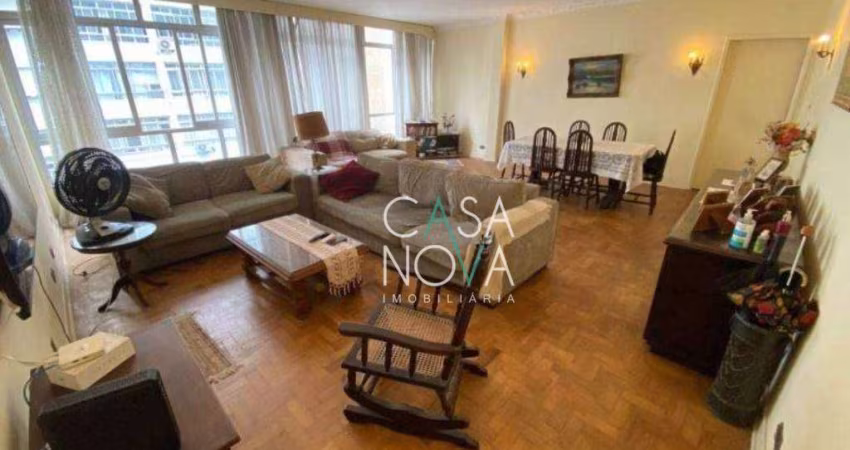 Apartamento com 3 dormitórios à venda, 163 m² por R$ 689.000,00 - Gonzaga - Santos/SP