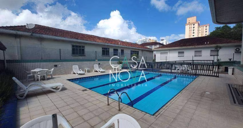 Apartamento com 3 dormitórios à venda, 150 m² por R$ 1.090.000,00 - Embaré - Santos/SP