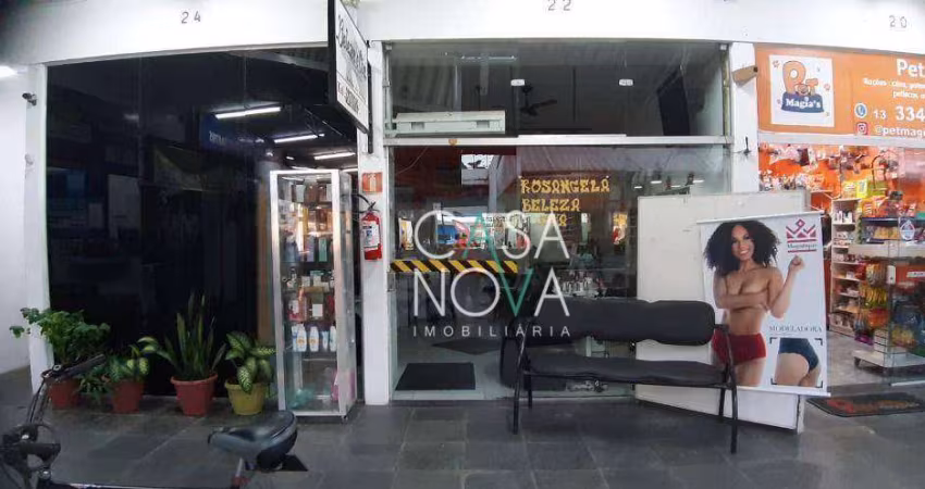 Ponto, 36 m² - venda por R$ 35.000,00 ou aluguel por R$ 2.000,00/mês - Marapé - Santos/SP