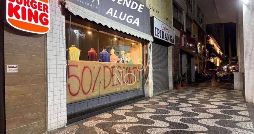 Loja, 130 m² - venda por R$ 4.500.000,00 ou aluguel por R$ 36.210,00/mês - Gonzaga - Santos/SP
