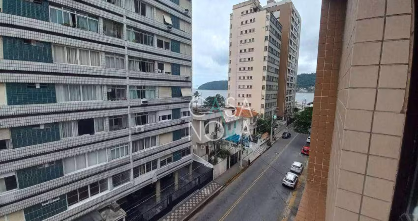 Apartamento com 1 dormitório à venda, 50 m² por R$ 240.000 - Boa Vista - São Vicente/SP