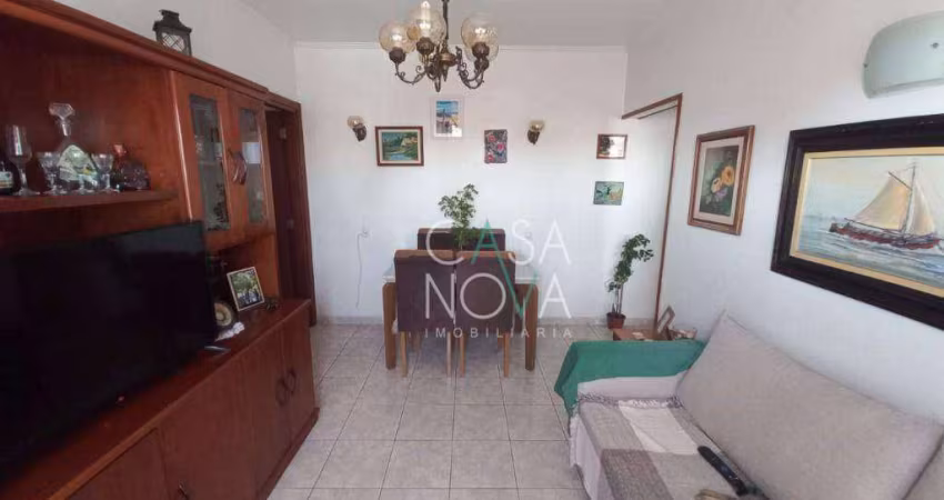 Apartamento com 2 dormitórios à venda, 65 m² por R$ 410.000,00 - Embaré - Santos/SP