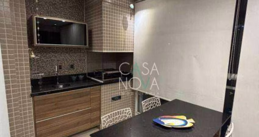 Apartamento com 3 dormitórios para alugar, 100 m² por R$ 8.600/mês - José Menino - Santos/SP