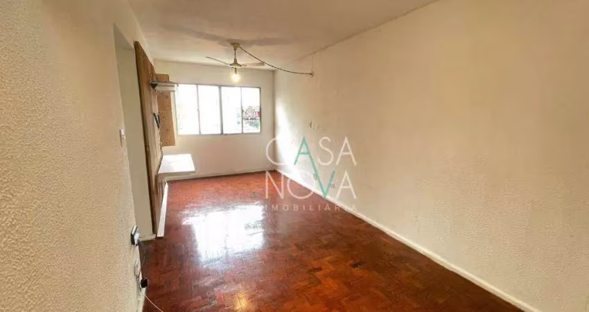 Apartamento com 2 dormitórios para alugar, 93 m² por r$ 3.000,00/mês - aparecida - santos/sp