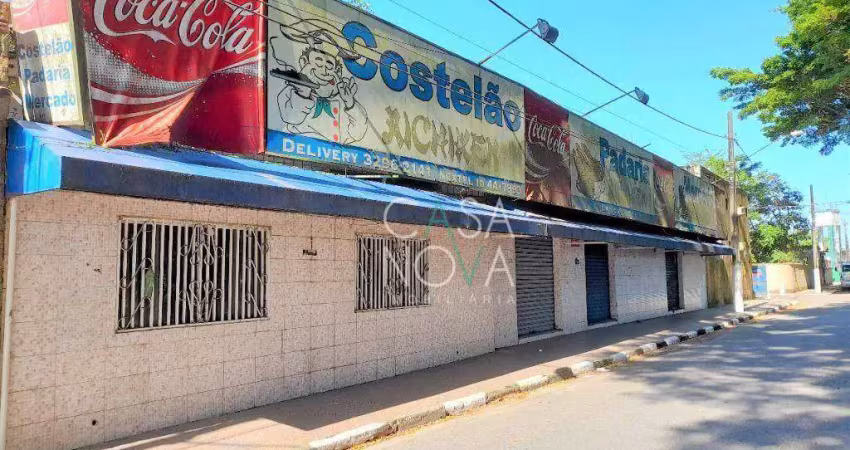 Loja para alugar, 450 m² por r$ 8.000/mês - alemoa - santos/sp