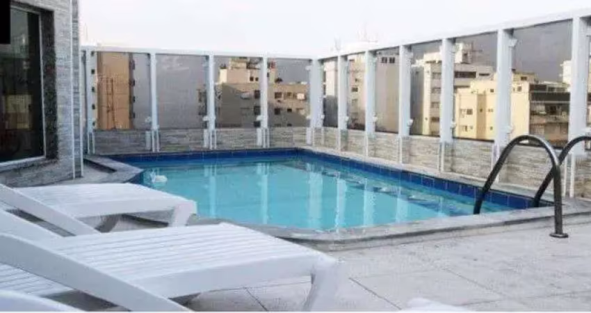 Flat com 1 dormitório à venda, 36 m² por r$ 265.000,00 - gonzaga - santos/sp