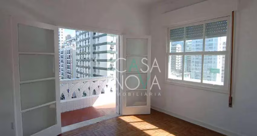 Apartamento com 2 dormitórios à venda, 94 m² por r$ 280.000,00 - itararé - são vicente/sp