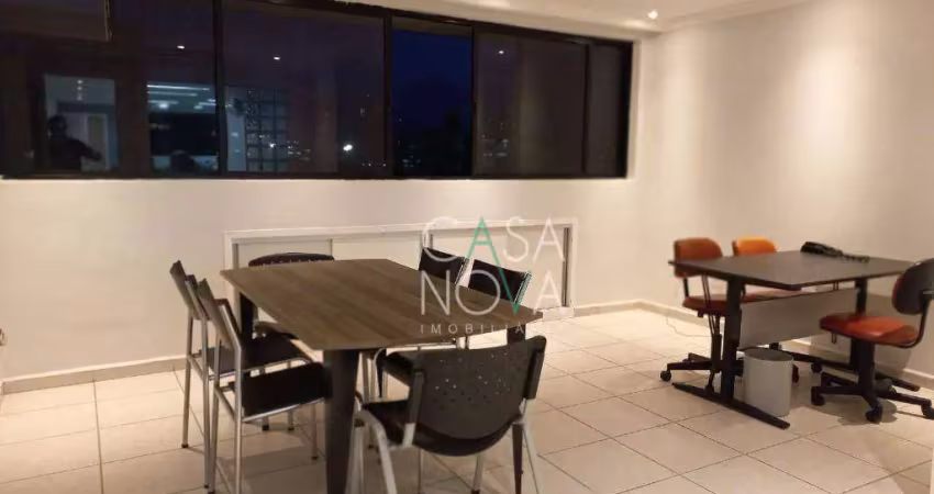 Sala, 78 m² - venda por r$ 350.000,00 ou aluguel por r$ 3.500,00/mês - vila belmiro - santos/sp