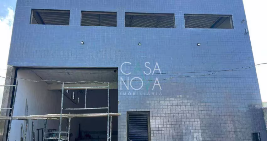 Galpão, 350 m² - venda por r$ 900.000,00 ou aluguel por r$ 6.800,00/mês - jardim princesa - praia grande/sp