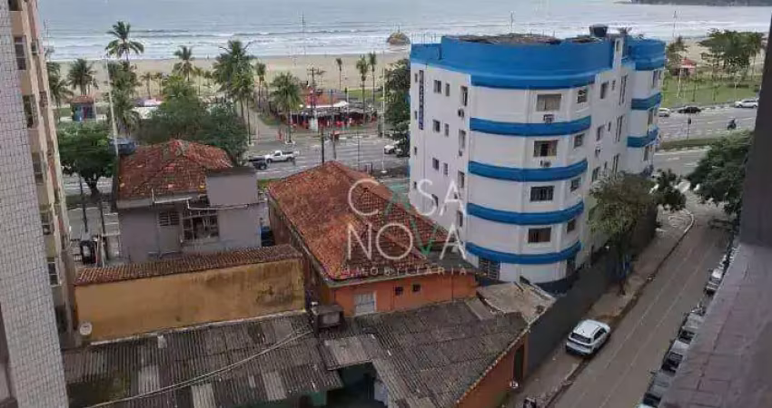Apartamento com 1 dormitório à venda, 64 m² por r$ 285.000 - itararé - são vicente/sp