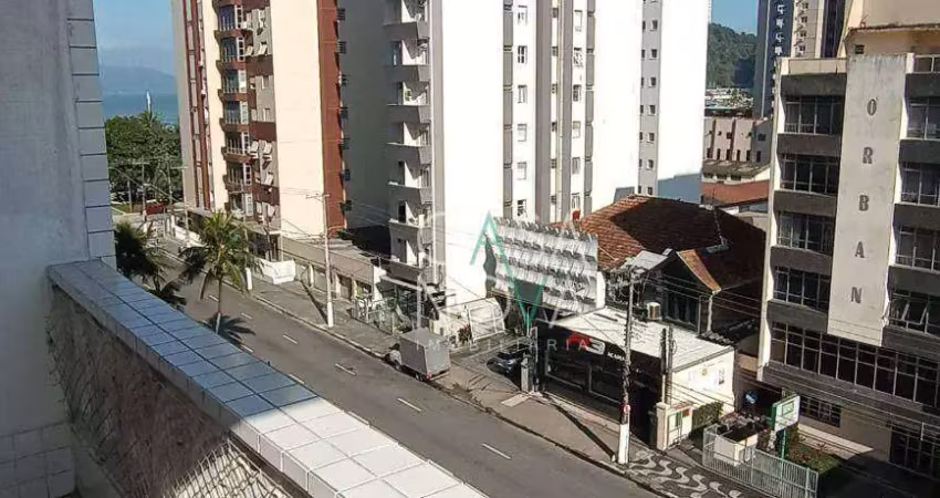 Apartamento com 2 dormitórios à venda, 94 m² por r$ 300.000,00 - itararé - são vicente/sp