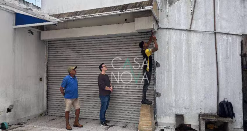 Ponto comercial para alugar na Avenida Washington Luís, Vila Mathias, Santos