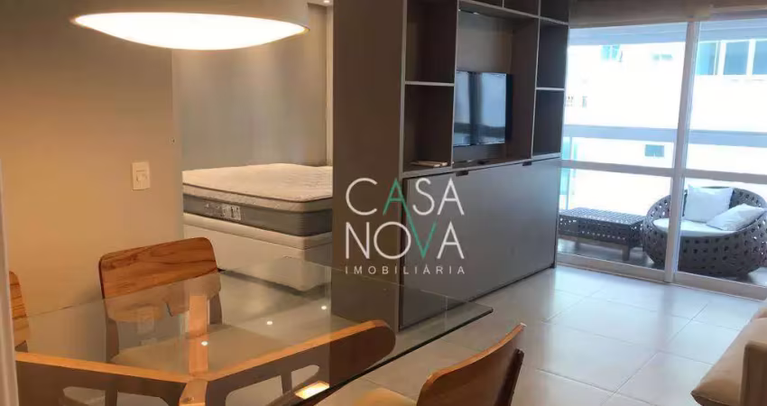 Apartamento com 1 dormitório para alugar, 57 m² por r$ 4.900,00/mês - gonzaga - santos/sp