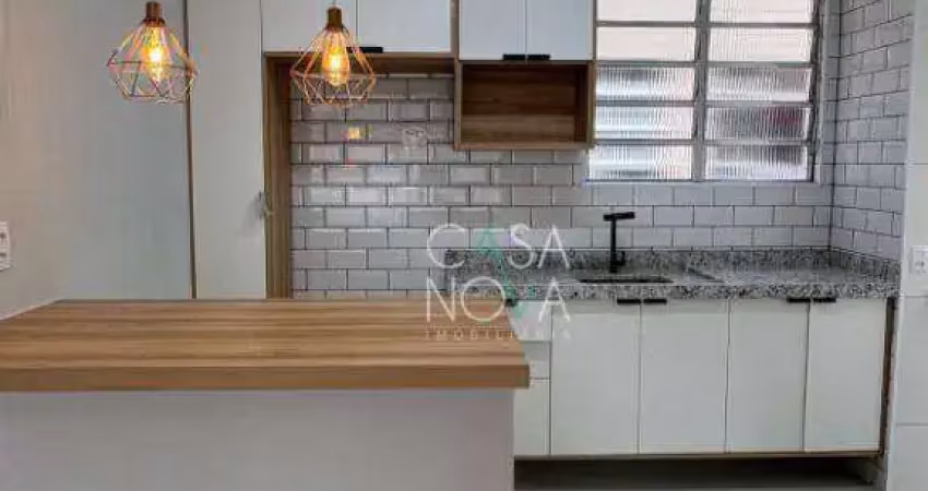 Apartamento com 1 dormitório à venda, 45 m² por r$ 390.000,00 - aparecida - santos/sp